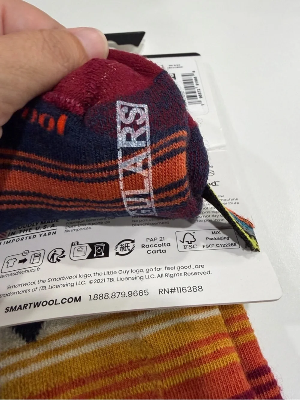SmartWool Kids XS Light Cushion Ski Socks Over the Calf Blue Mountain NWT Snow